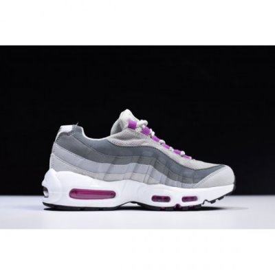 Nike Bayan Air Max 95 Pure Platini / Mor / Gri Koşu Ayakkabısı Türkiye - G94PRS0R